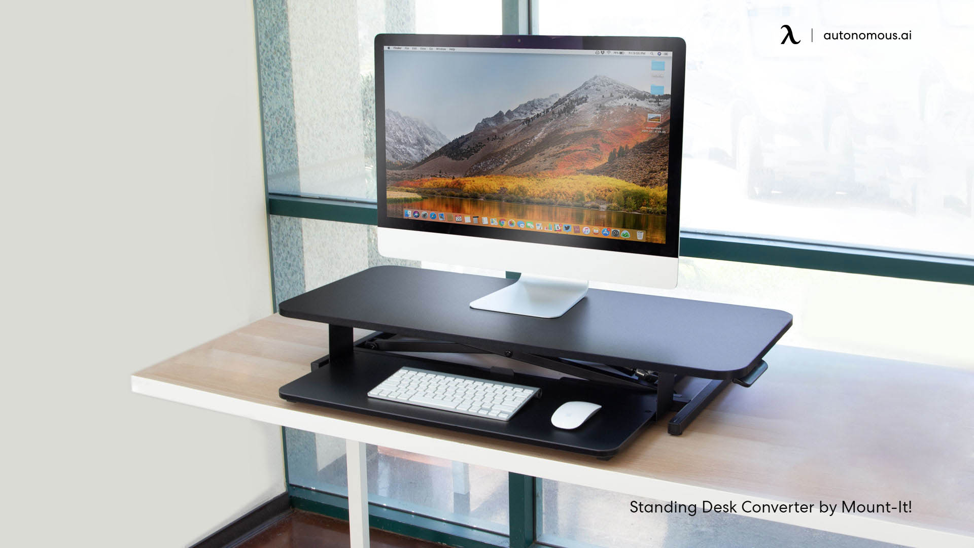 Standing Desk Converter by Mount-It!