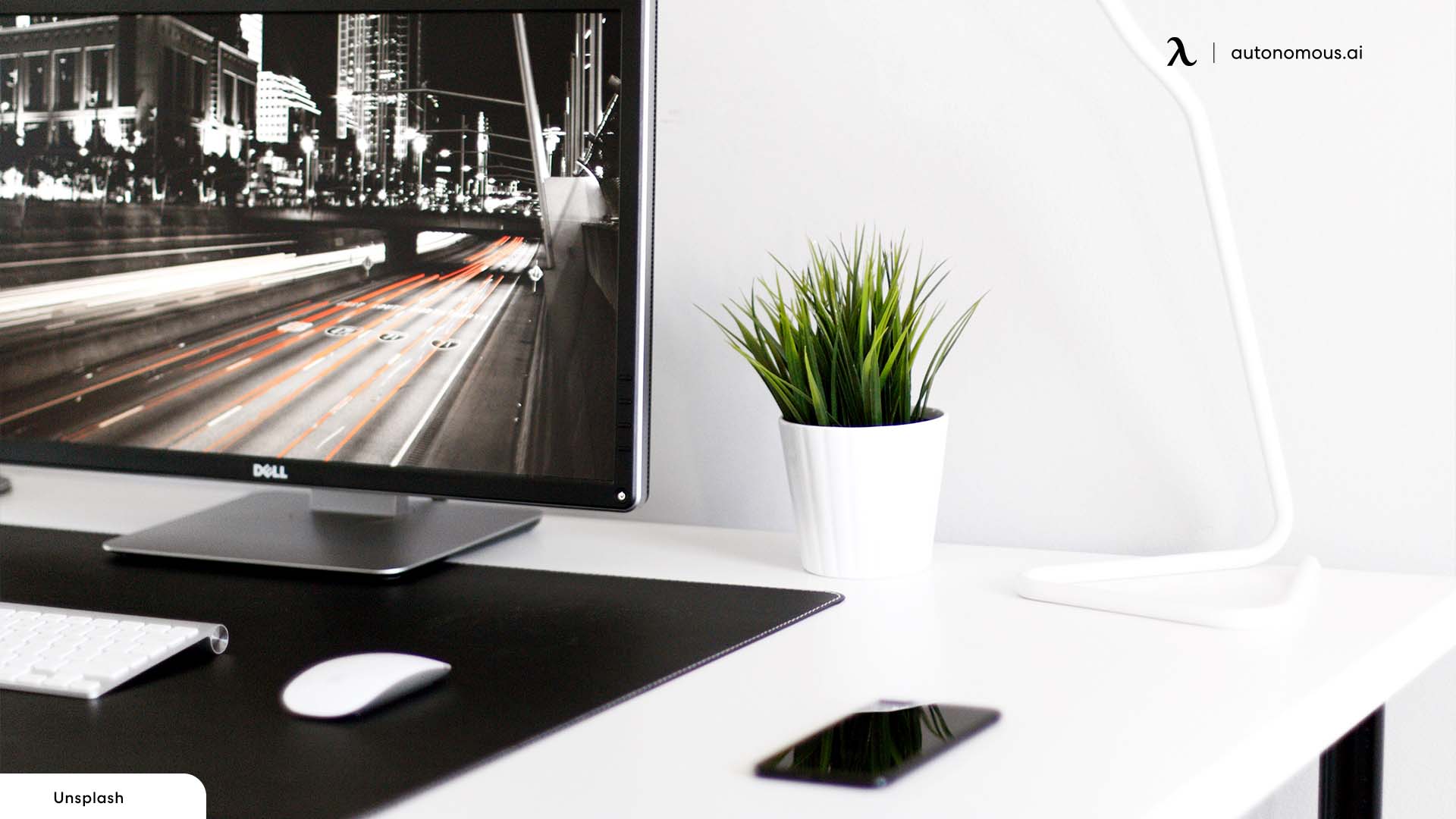 Get rid of visual clutter organized desk