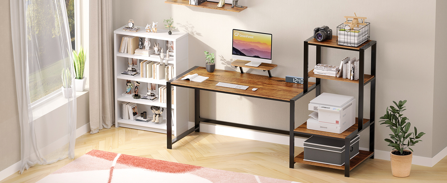 GreenForest Computer Desk