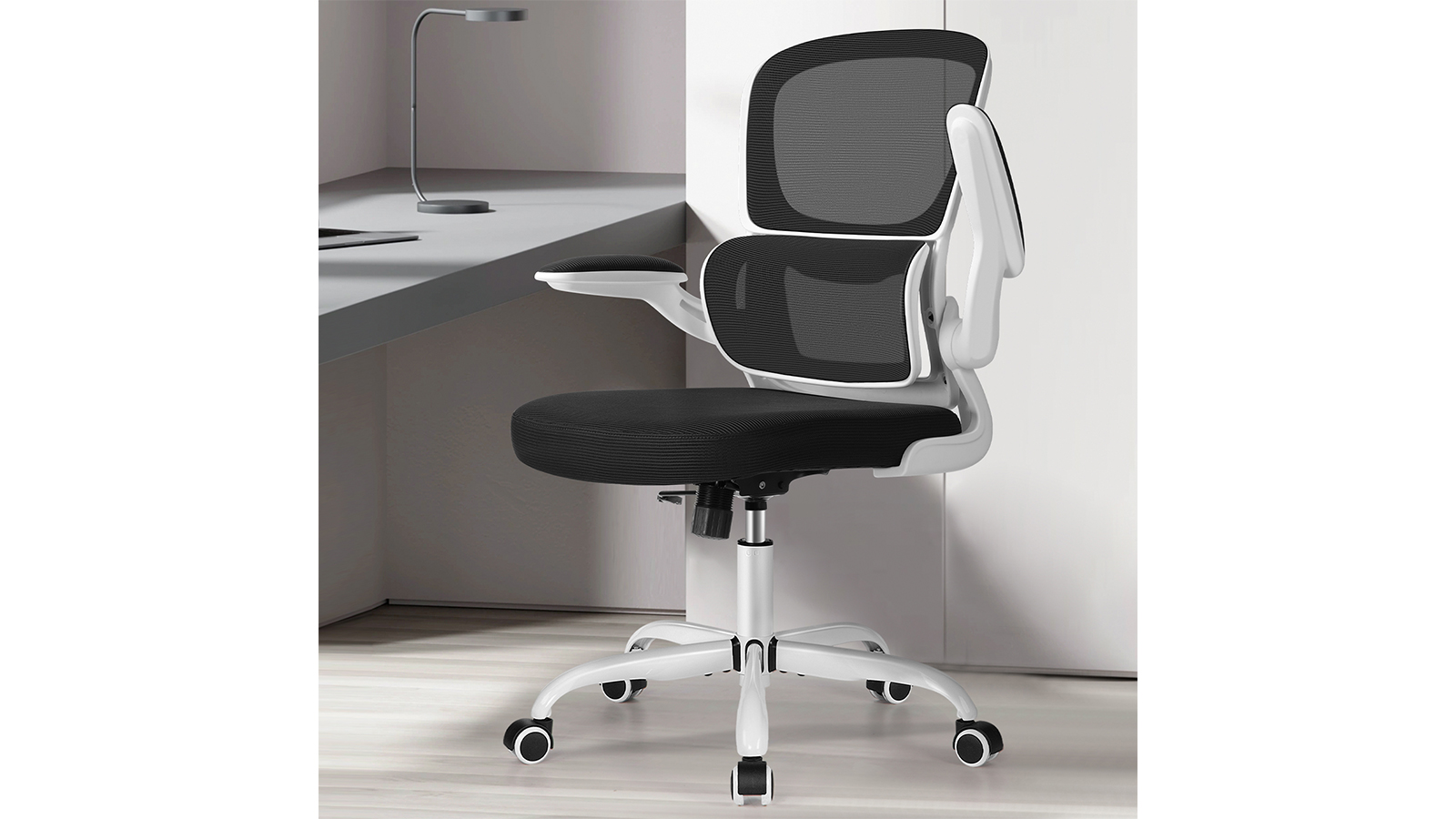 KERDOM Razzor Office Chair, Ergonomic Desk Chair: Breathable Mesh Mid Back