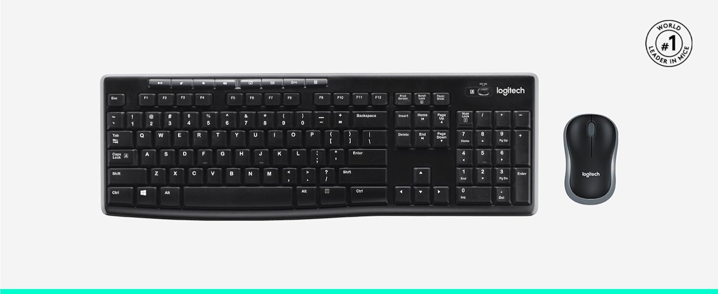 Logitech MK270 Wireless Keyboard And Mouse Combo
