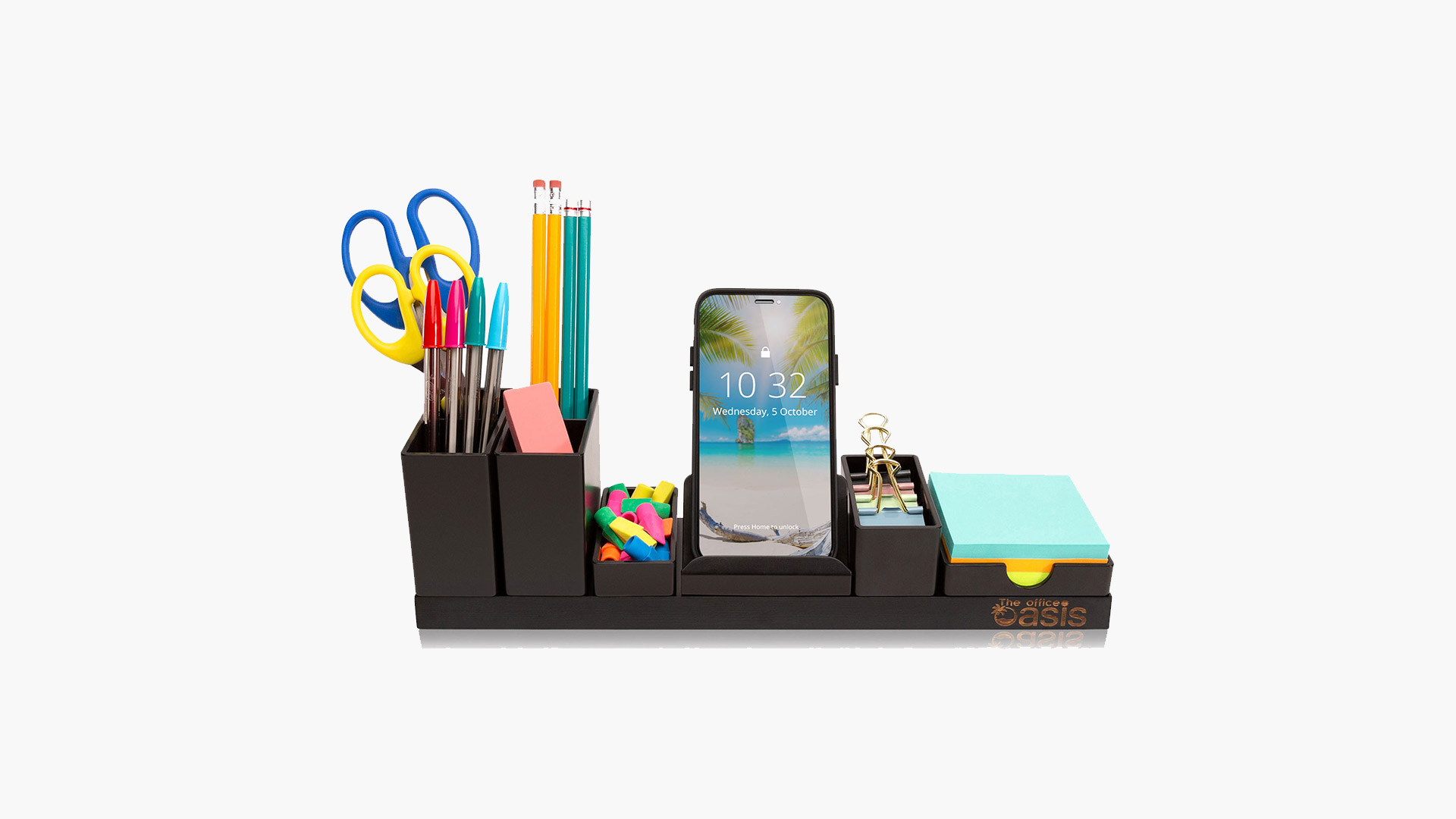 The Office Oasis Magnetic Desk Organizer