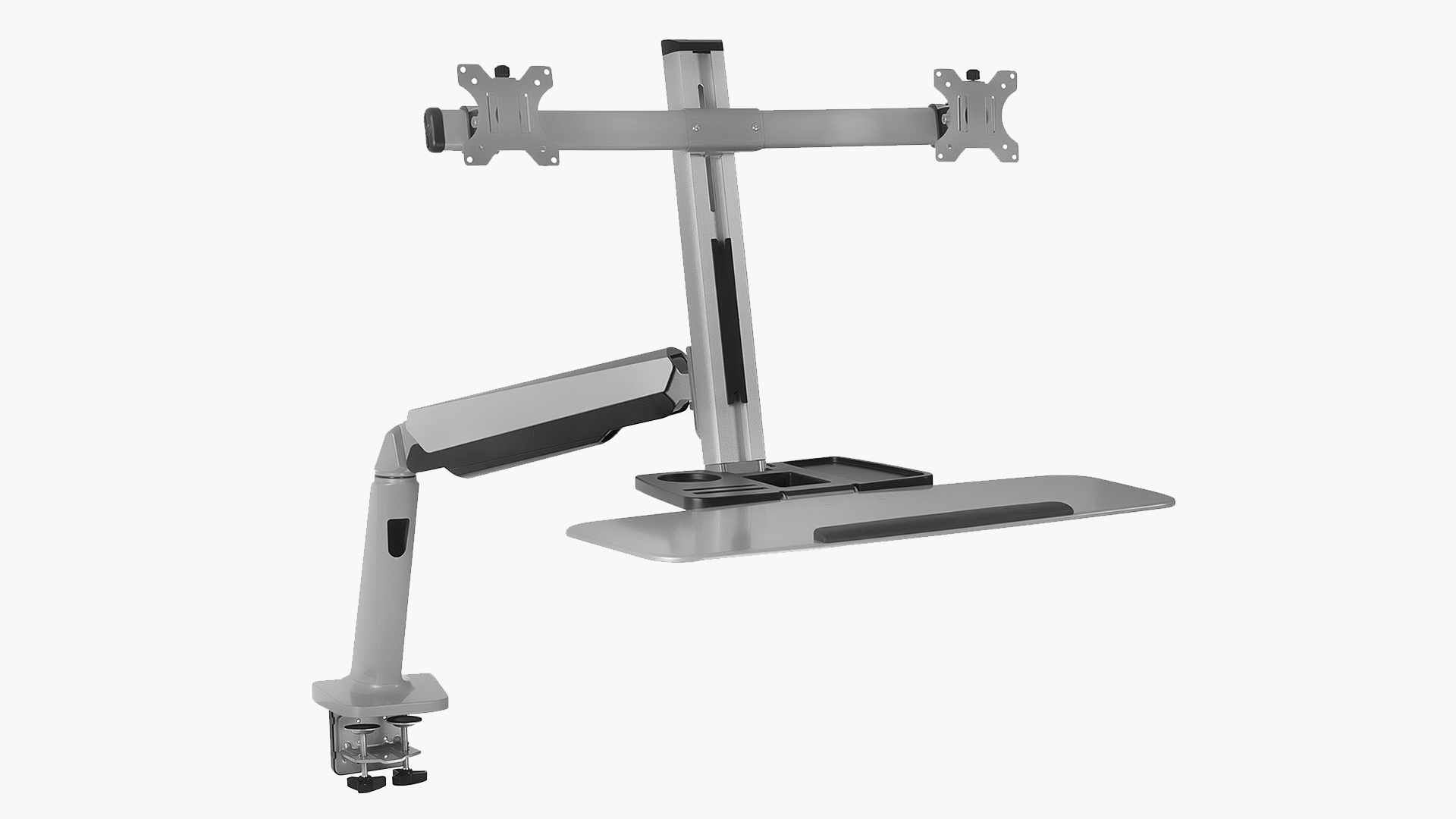 Mount-It! Dual Elevated Workstation by Mount-It!