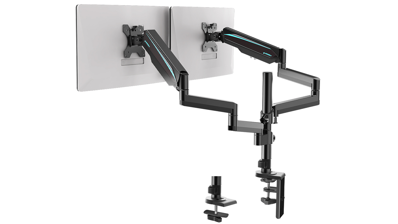 EUREKA ERGONOMIC Dual Monitor Arm: Full Motion