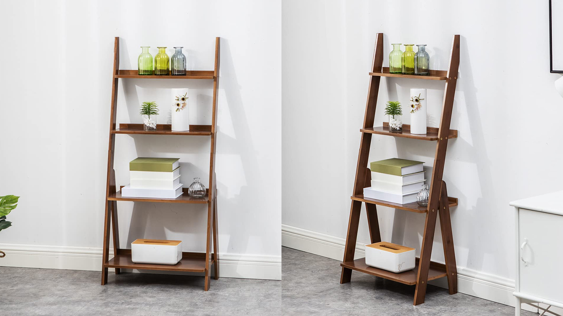 Maydear Ladder Bookshelf