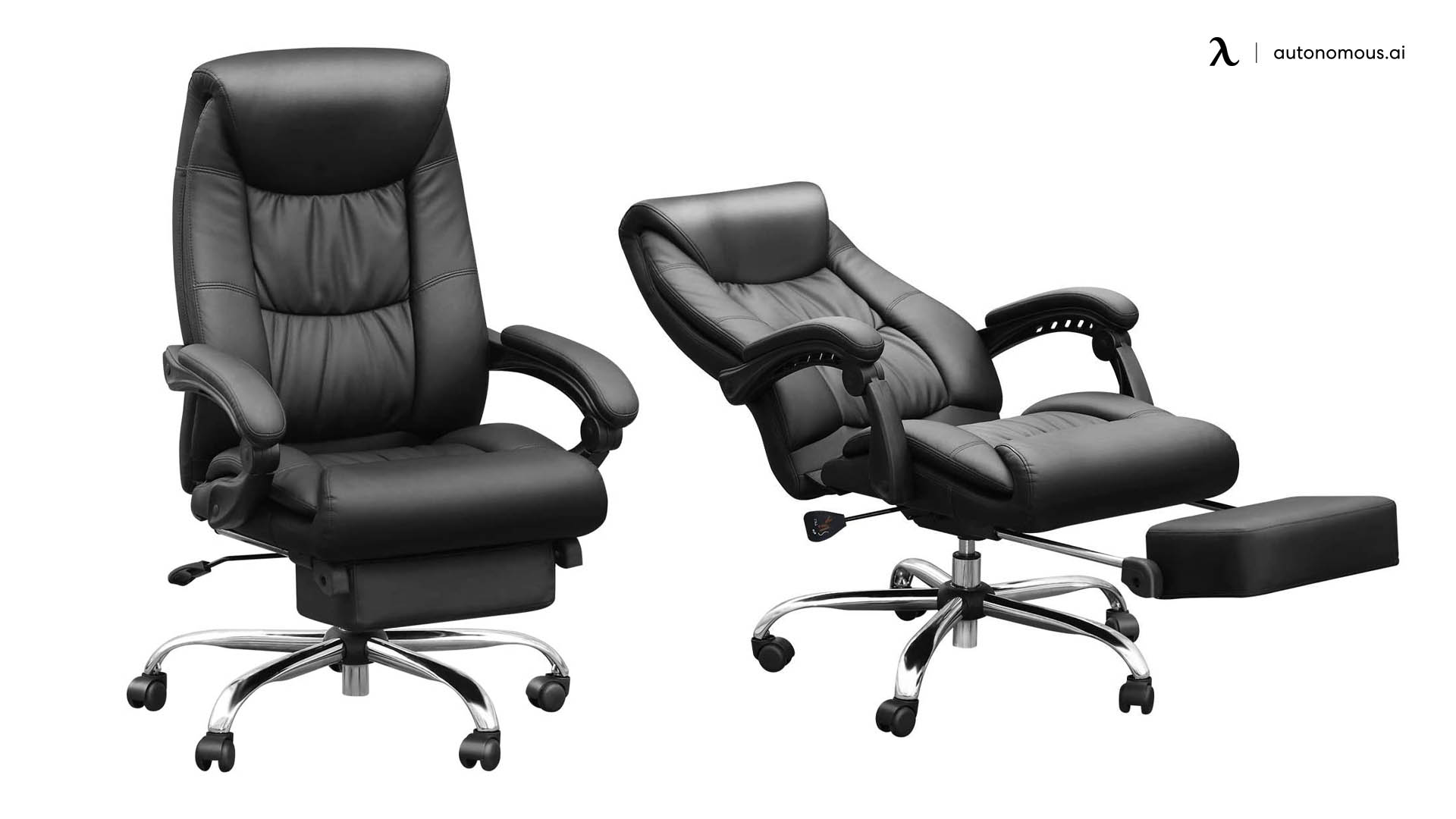 Duramont Reclining Leather Office Chair