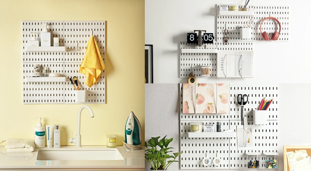Pegboards, on the other hand, are highly versatile and customizable