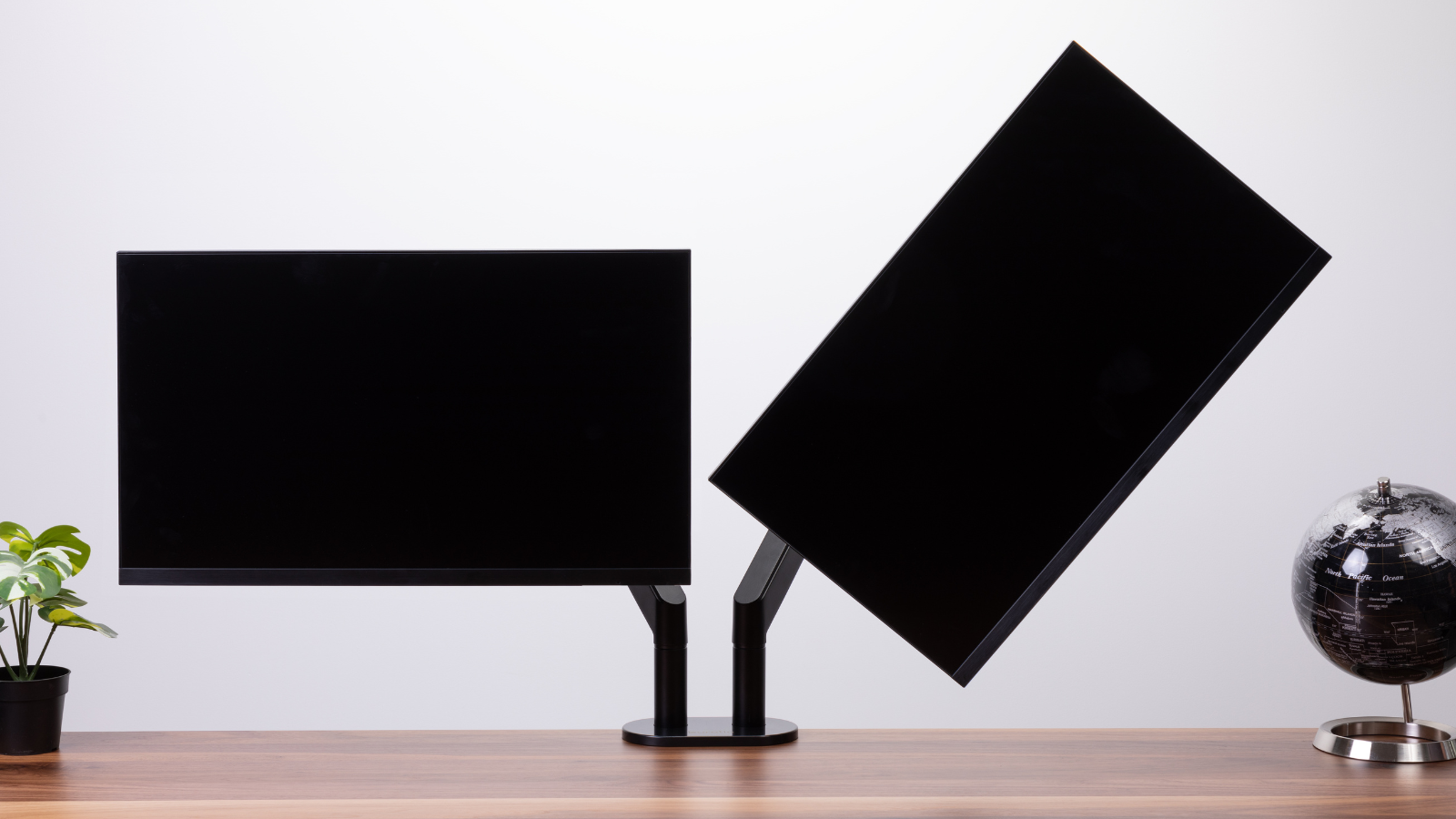 burotic Ergonomic Dual-Monitor Arm